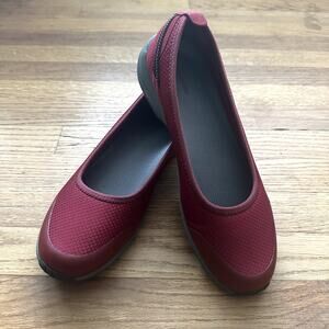 Lands' End Comfort Skimmers Slip-On Shoes Flats Women's Size 8B, UK 6, EUR 38.5